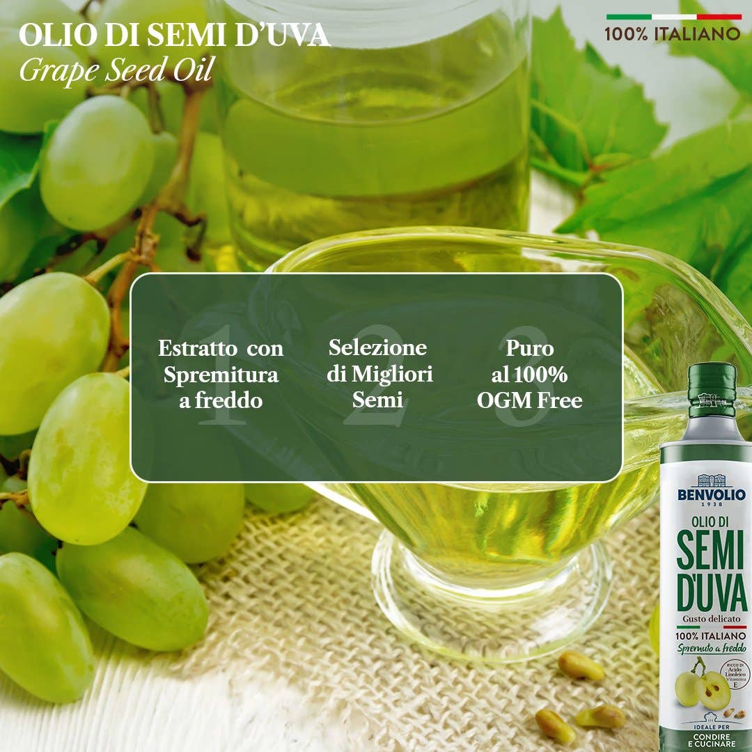 BENVOLIO.BIO by Wizebite S.r.l. SB – wholesale Matolja – BENVOLIO 100% Italiensk Kallpressad Druvkärnolja4