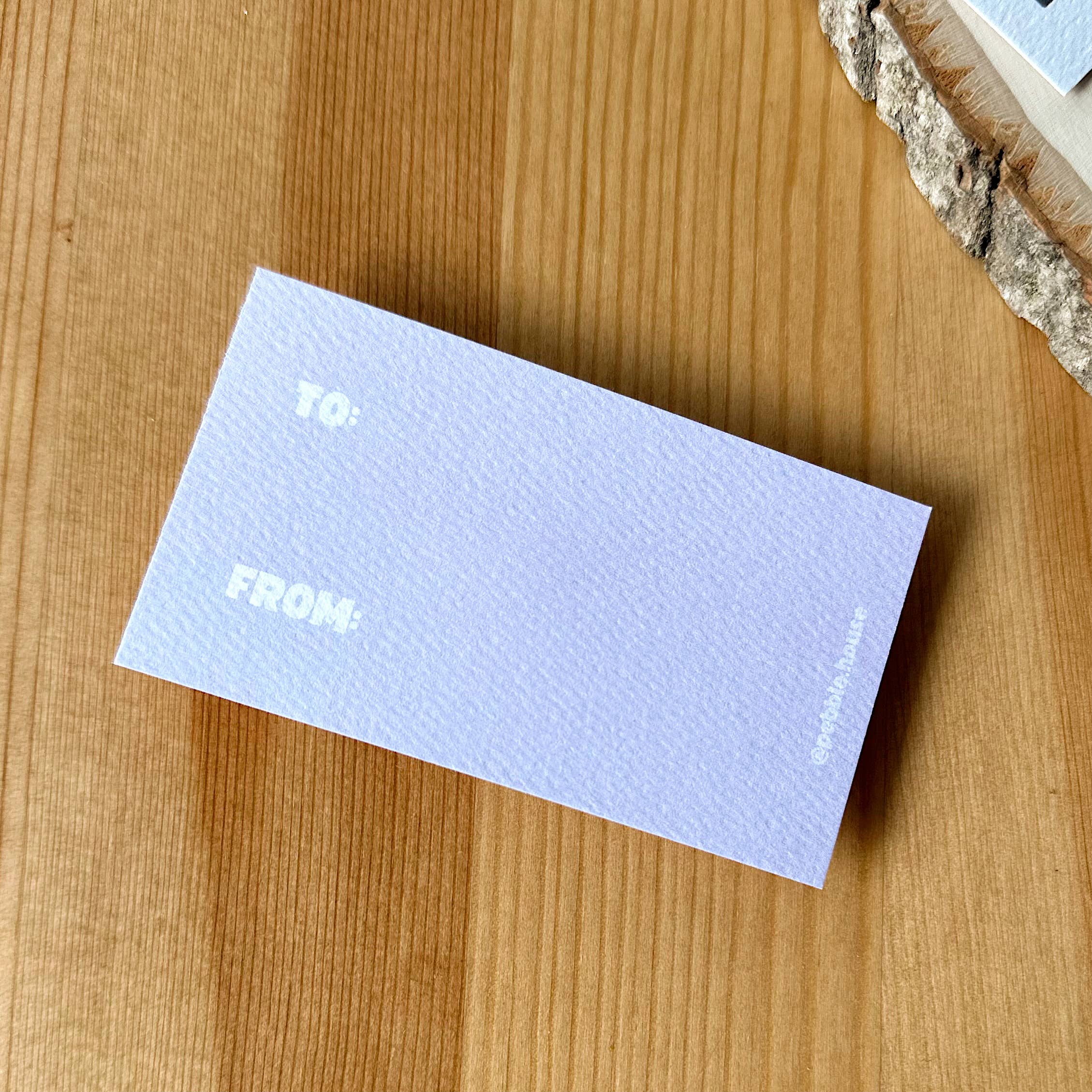 Pebble House – Pedra/cristal espiritual por atacado – "És uma Jóia!" MINI Cartão de Saudação com Cristais - Cristais e Pedras4