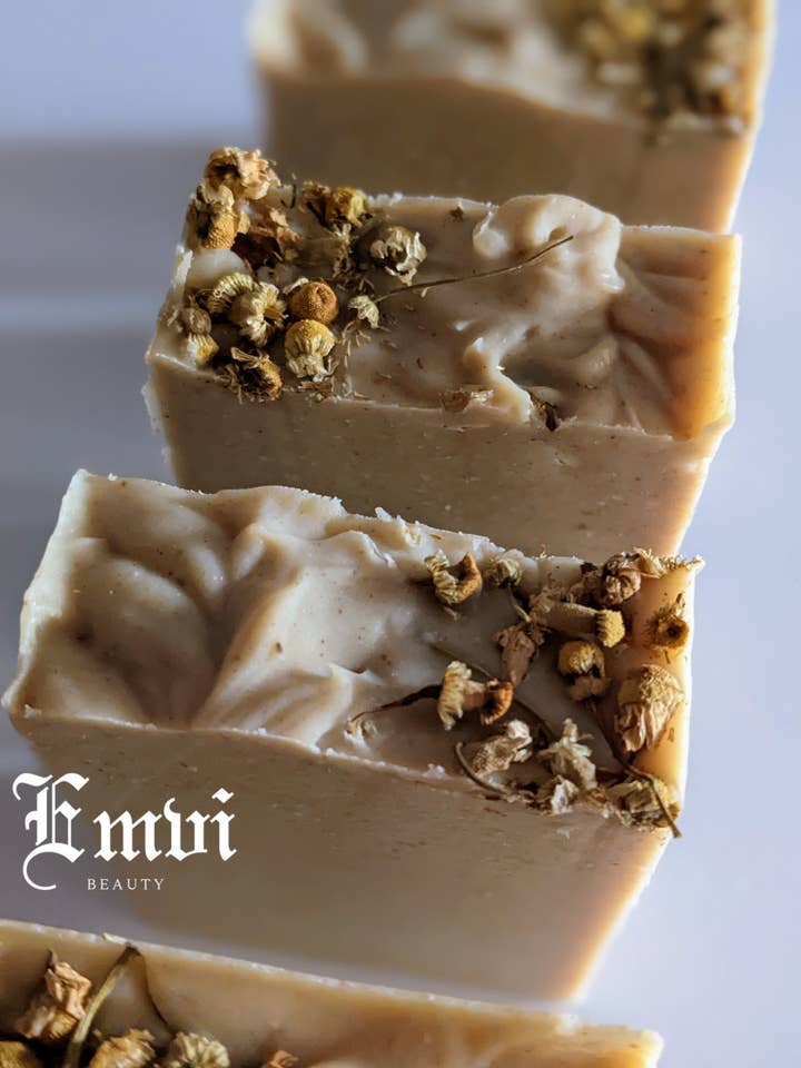Chamomile Vegan Artisan Soap for wholesale by Emvi