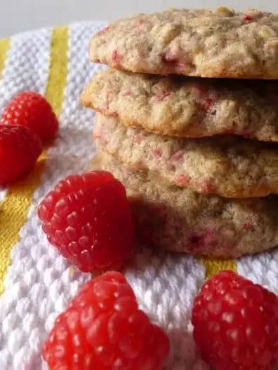 GF + Vegan Superfood Raspberry Lemon Breakfast Cookie for wholesale by Sweet Eats