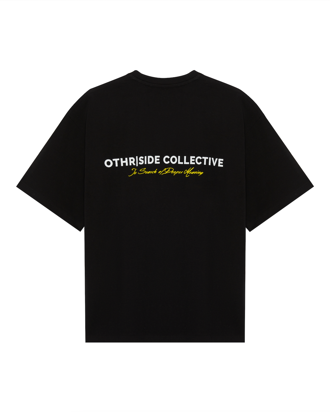 OTHR|SIDE – wholesale Screen printed t-shirt – Men′s – Racing Girl T-Shirt - Black2