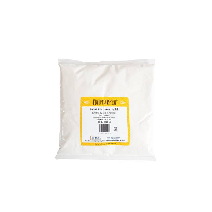 Craft a Brew - Wholesale DIY Beer/Alcohol Kit - Briess Pilsen Light DME - Dry Malt Extract