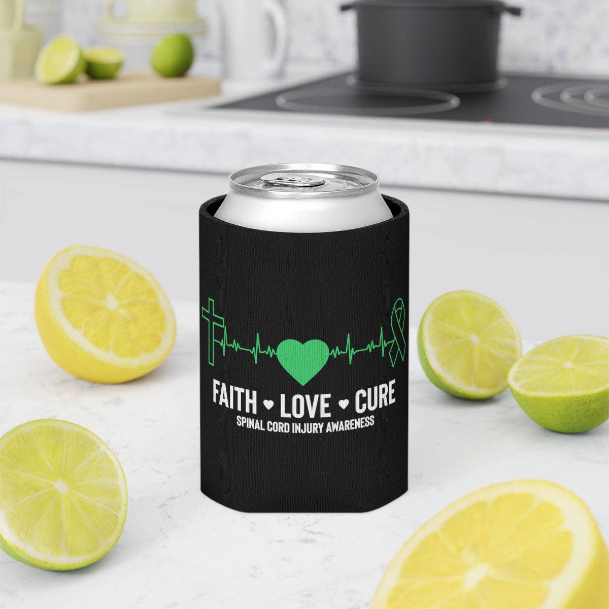 Teegarb LLC - Wholesale Drink Huggers & Koozies - Beer Can Cooler Sleeve  Hilarious Spinal Cord Injury Awareness Sickness Fighter Humorous Spine Column Disorders Support Enthusiast17
