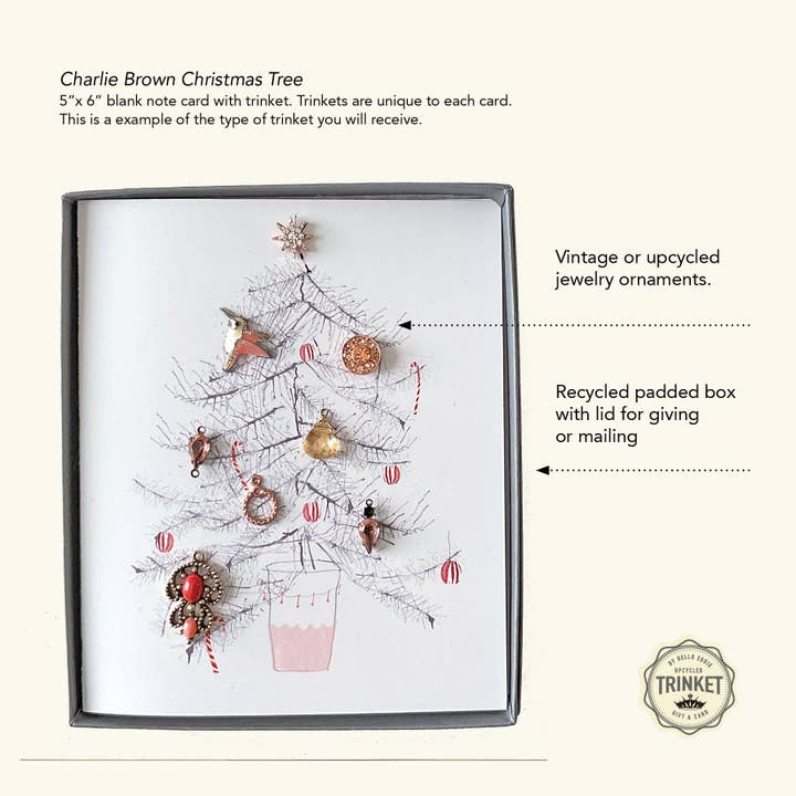 Charlie's Christmas Tree with Vintage Jewelry for wholesale by HELLO EDDIE