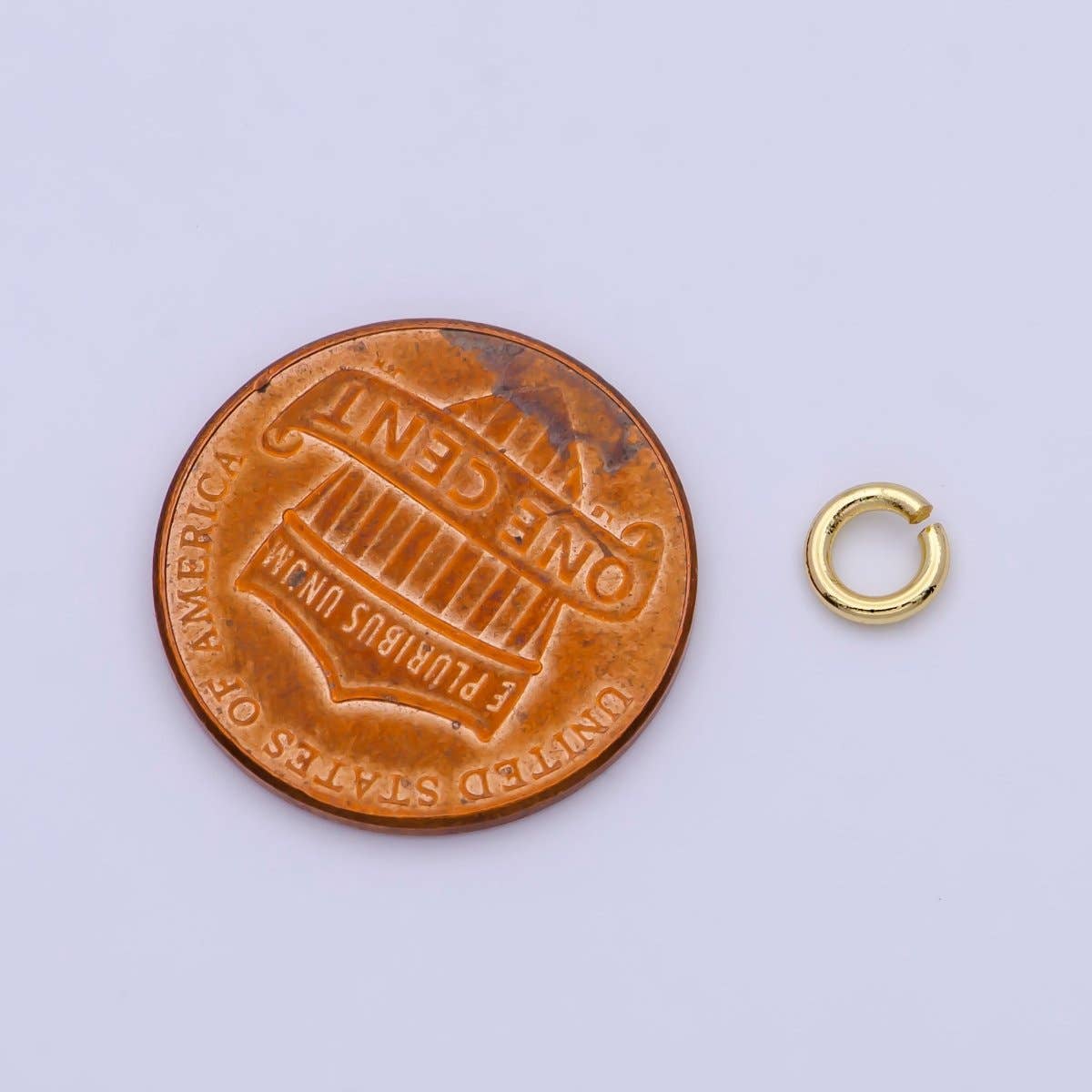 Aim Eternal - Vente Matériels de bricolage - Anneaux de jonction plaqués or 24 carats de 5 mm à 8 mm (18 gauge) pour création de bijoux | Aim Eternal4