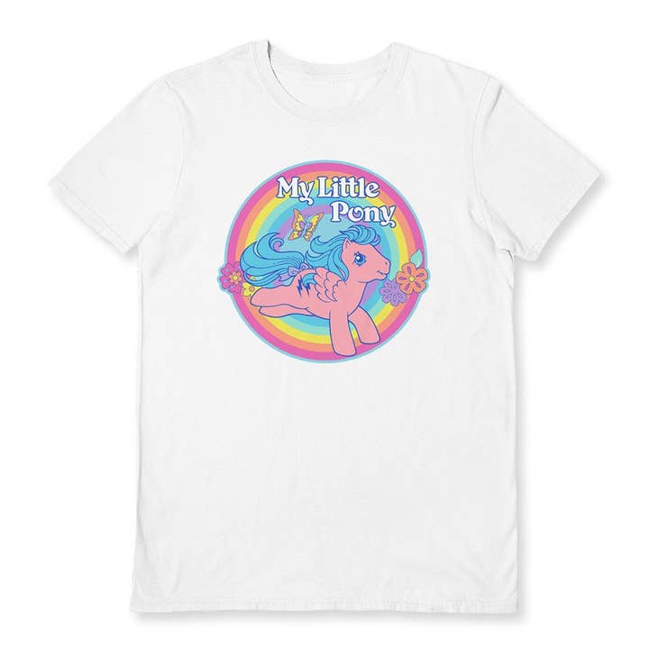 Pyramid International – wholesale T-shirt – Unisex – My Little Pony (Butterfly Logo) White T-Shirt