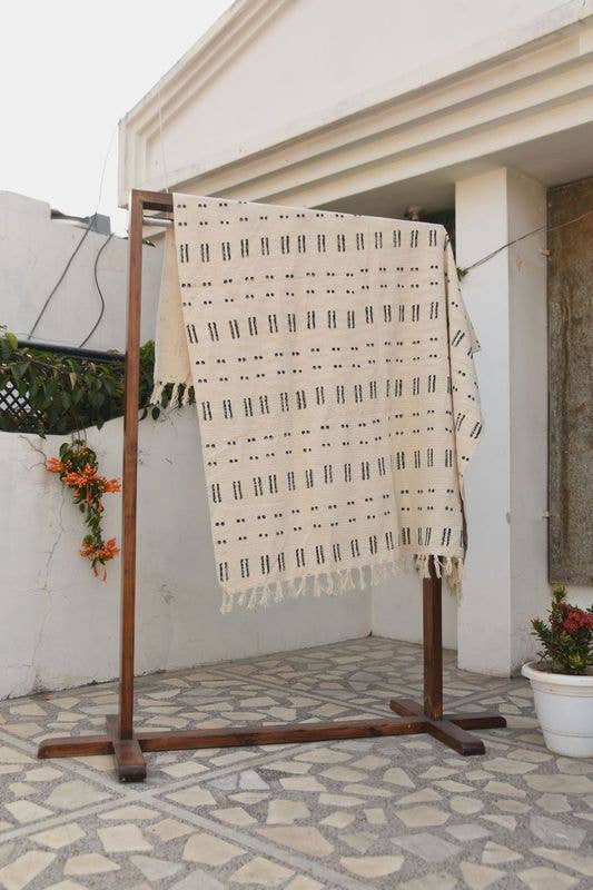 Fabdivine - Wholesale Throw Blanket - Accent Print Unique Mud Cloth Throw Blanket For Home