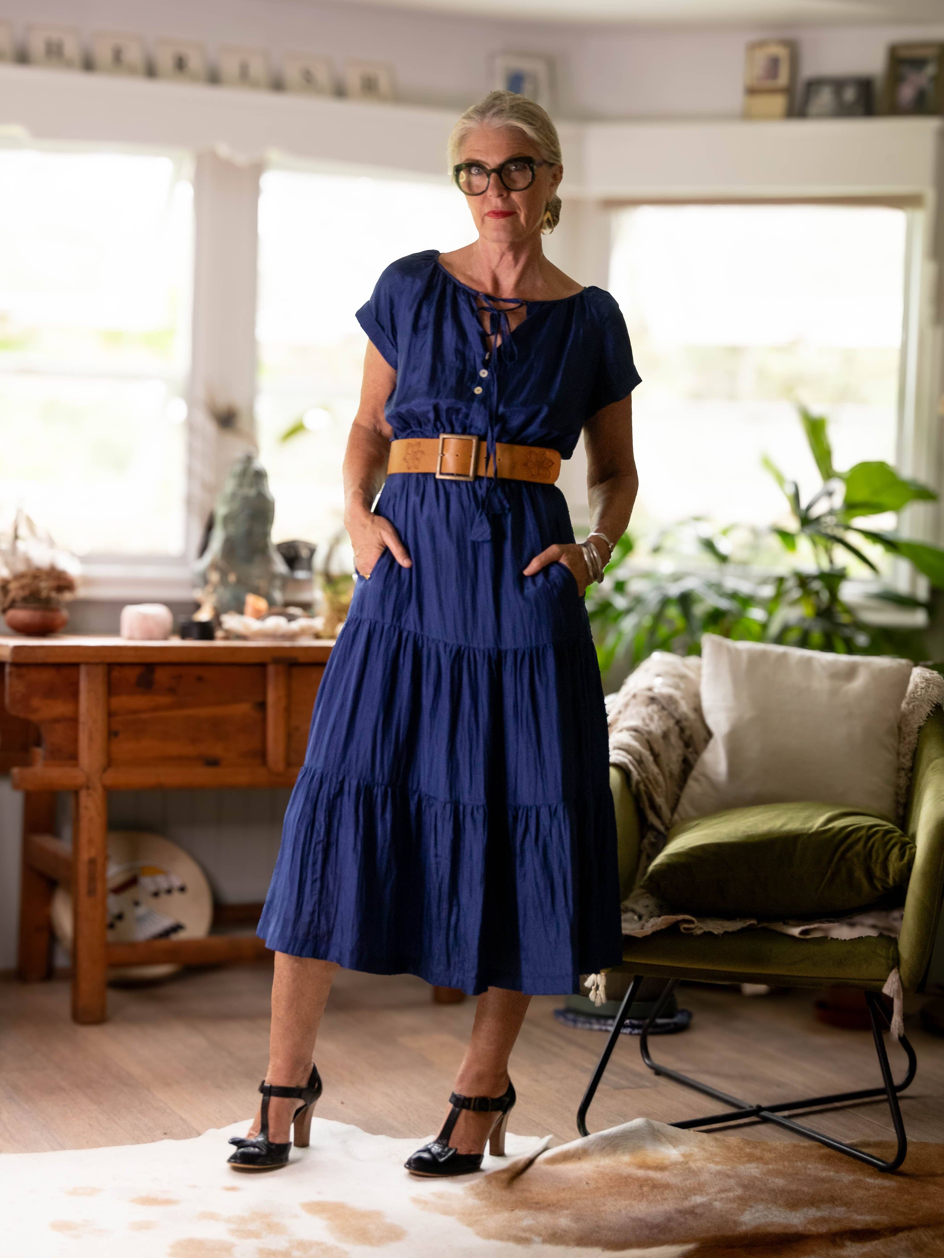 TABOO FASHION - Wholesale Dress – Women's - Amber pure silk dress11