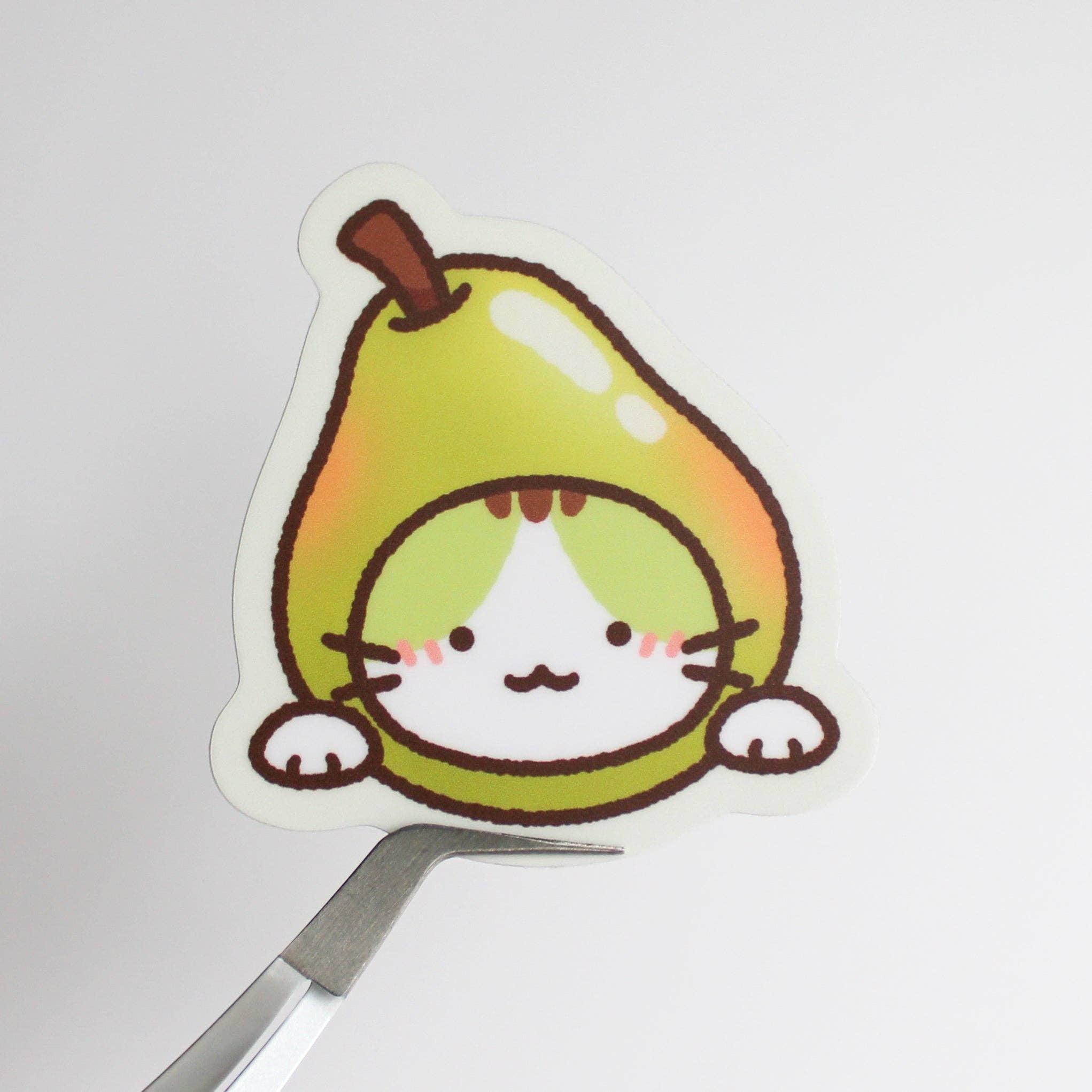 Sam’s Scribbles - Wholesale Sticker - Miko Pear • Small Vinyl Sticker1