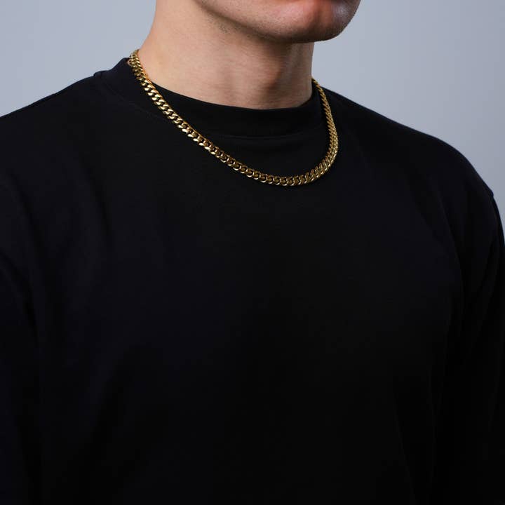 Twistedpendant - Wholesale Link & Chain Necklace - Gold Cuban Chains 16" - 26"2