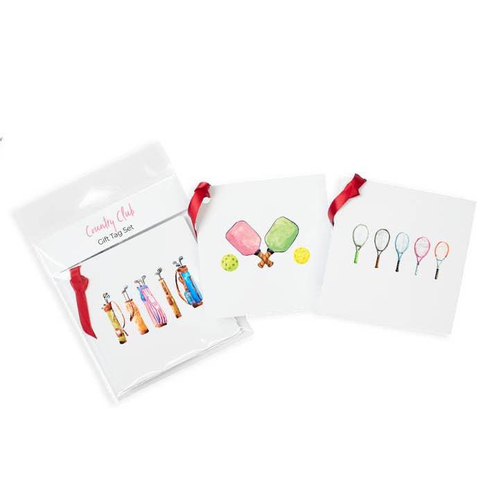 Country Club Assortment Gift Tags for wholesale by Taylor Paladino