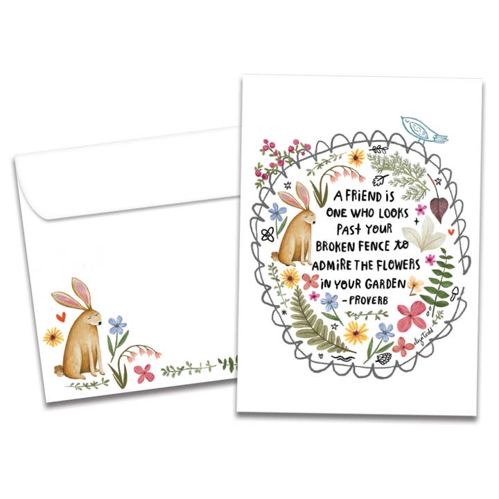 Fence and Garden Just Because 6 Pack 21121 for wholesale by Tree-Free Greetings