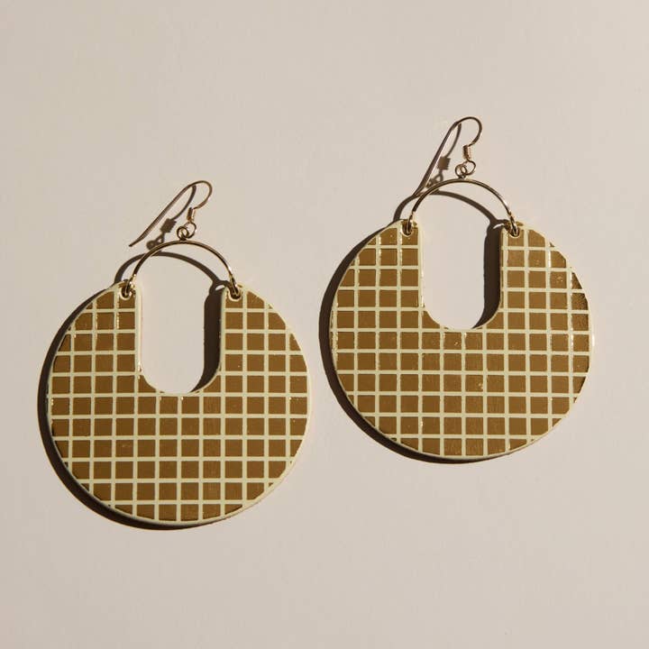 Gold Disco Leos for wholesale by Nickel and Suede