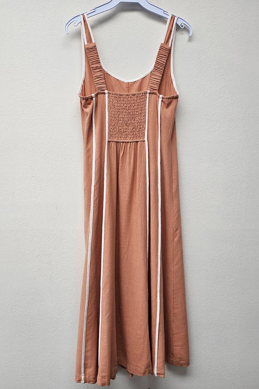 ILLA ILLA - Wholesale Dress - Women's - IM7512-Linen Midi Dress20