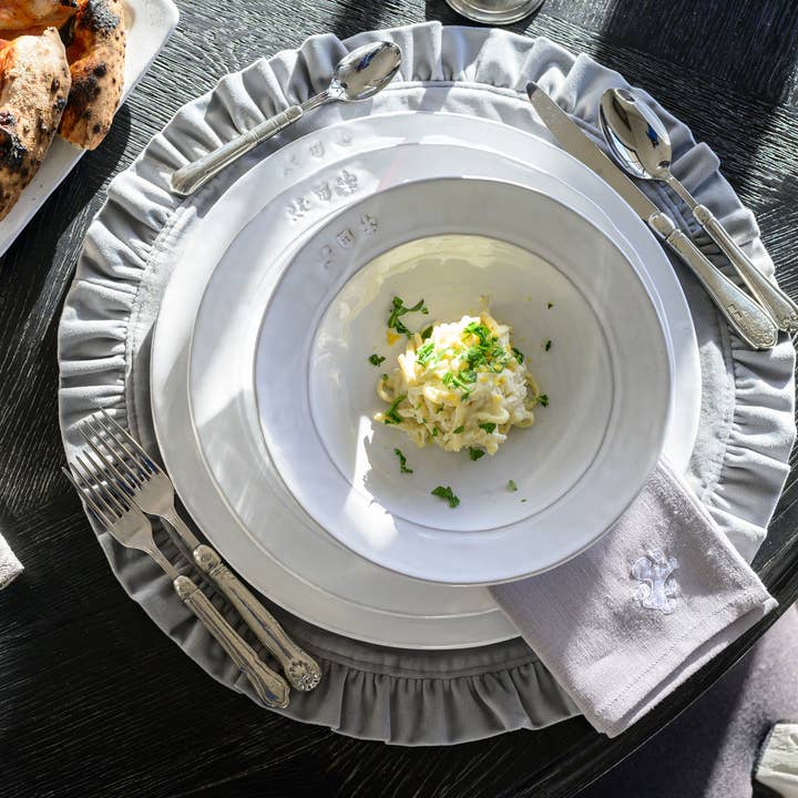 Arte Italica & Crown Linen Designs - Wholesale Dinner Plate - Firenze Dinner Plate