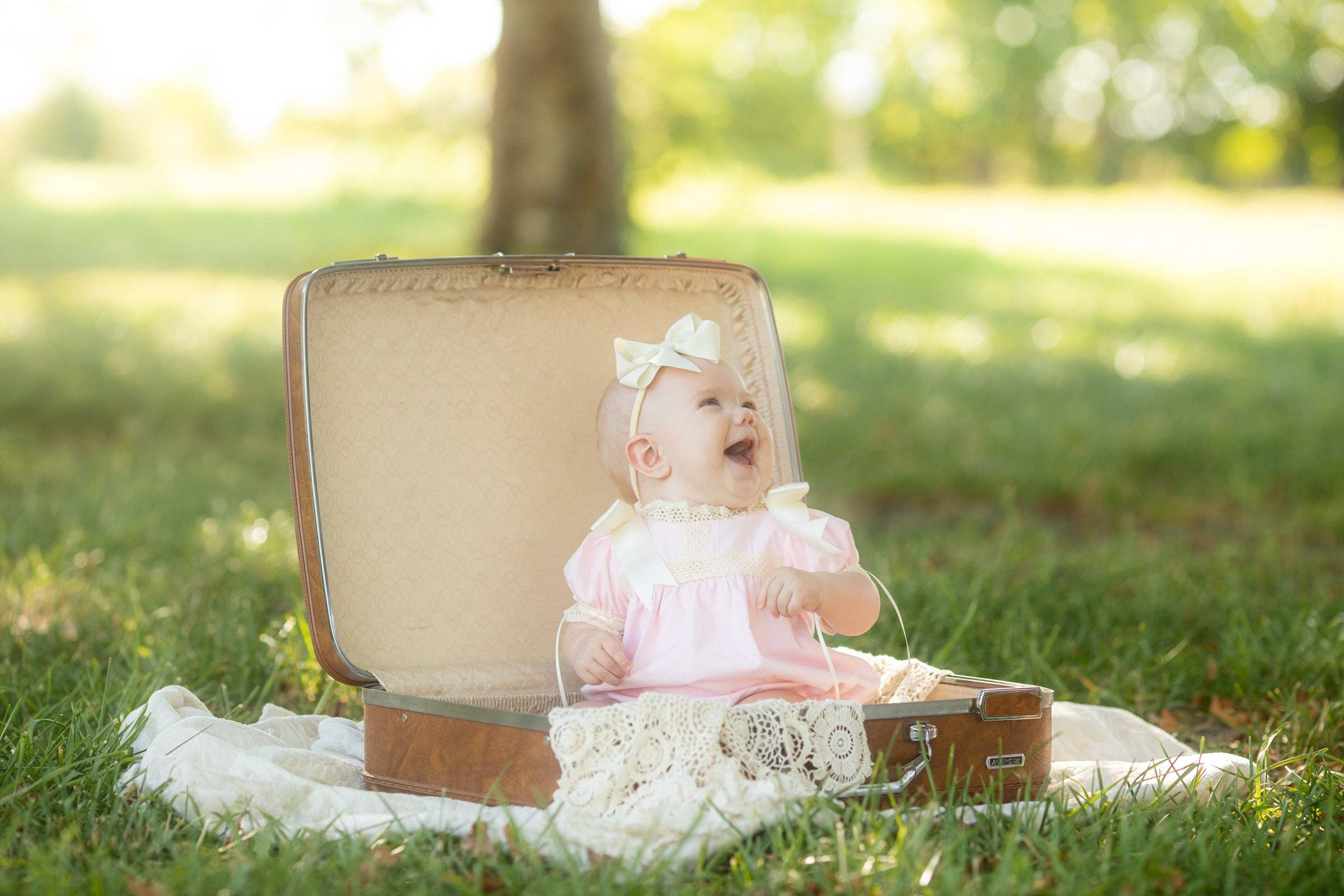 Posh Pickle - Wholesale Bodysuit (Non-Footed) - Baby - Bristol Pink Heirloom Bubble5