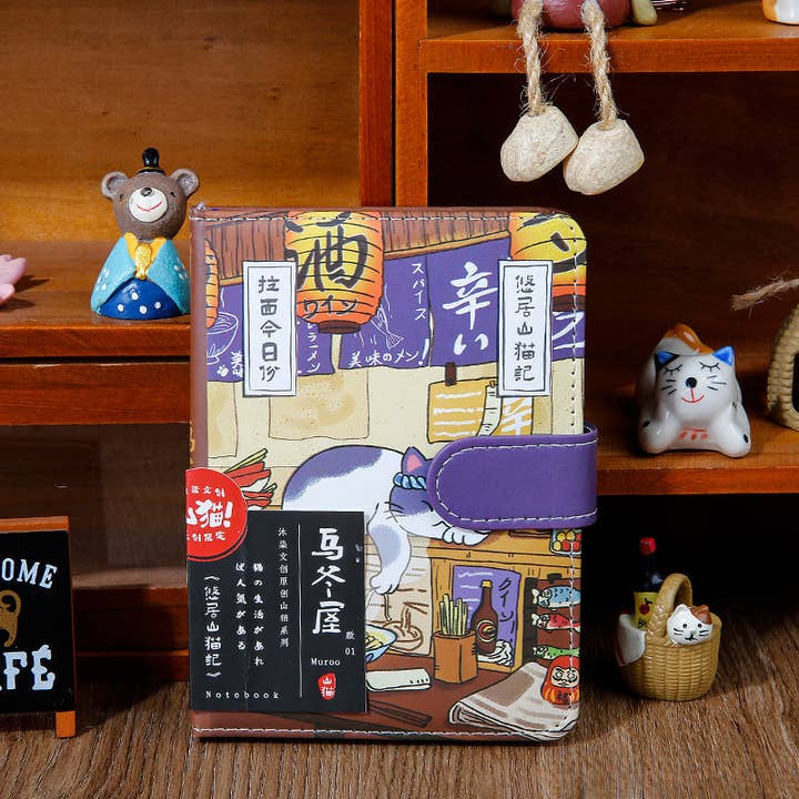 Gohobi (We cover U.S. import duties) - Wholesale Notebook - Gohobi Japanese Cat Magnetic Notebook, Monthly Planner, Study Notebook, Pocket Diary