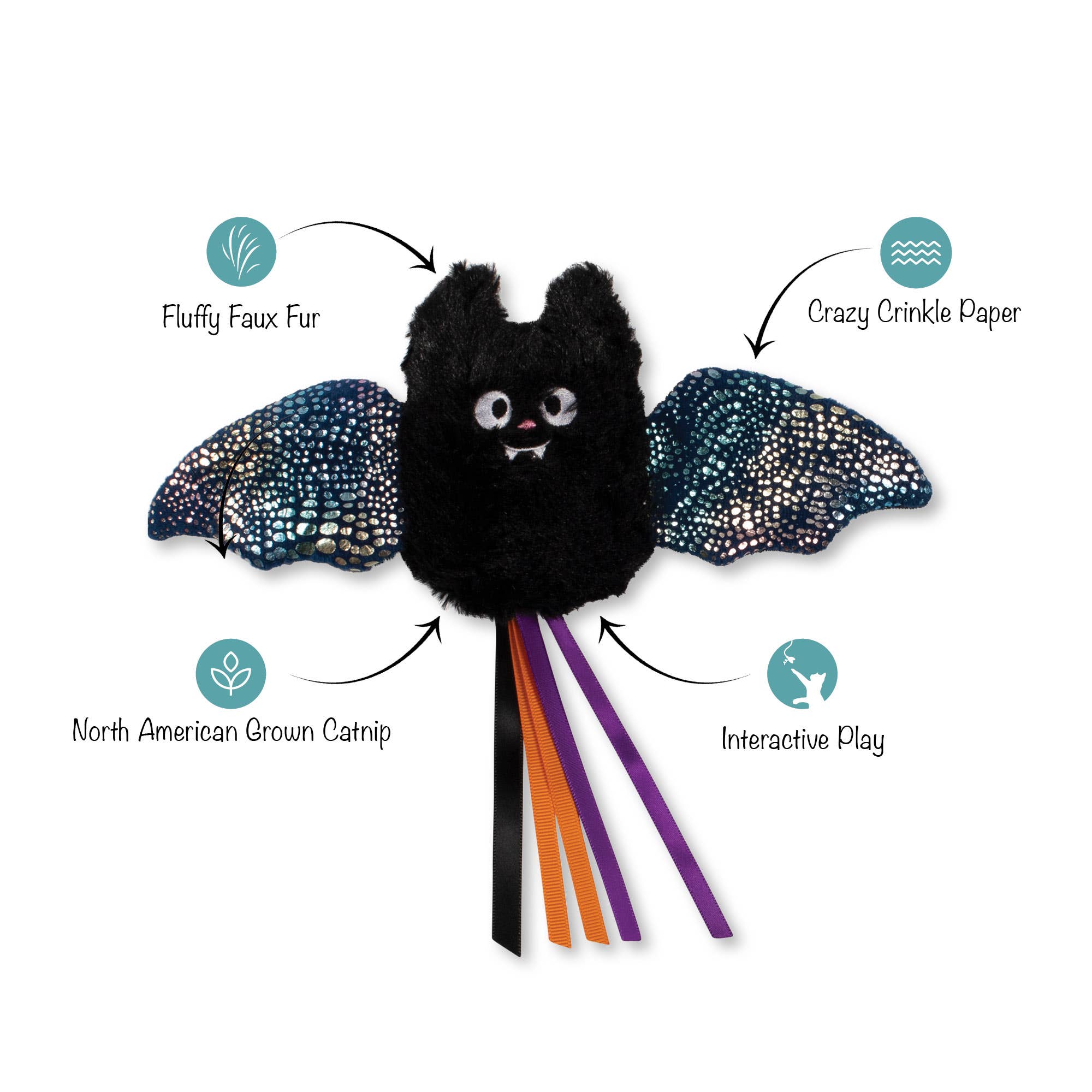 Petshop by Fringe Studio - Vente Jouet – chat - JOUET POUR CHAT LETS WING IT KICKER1