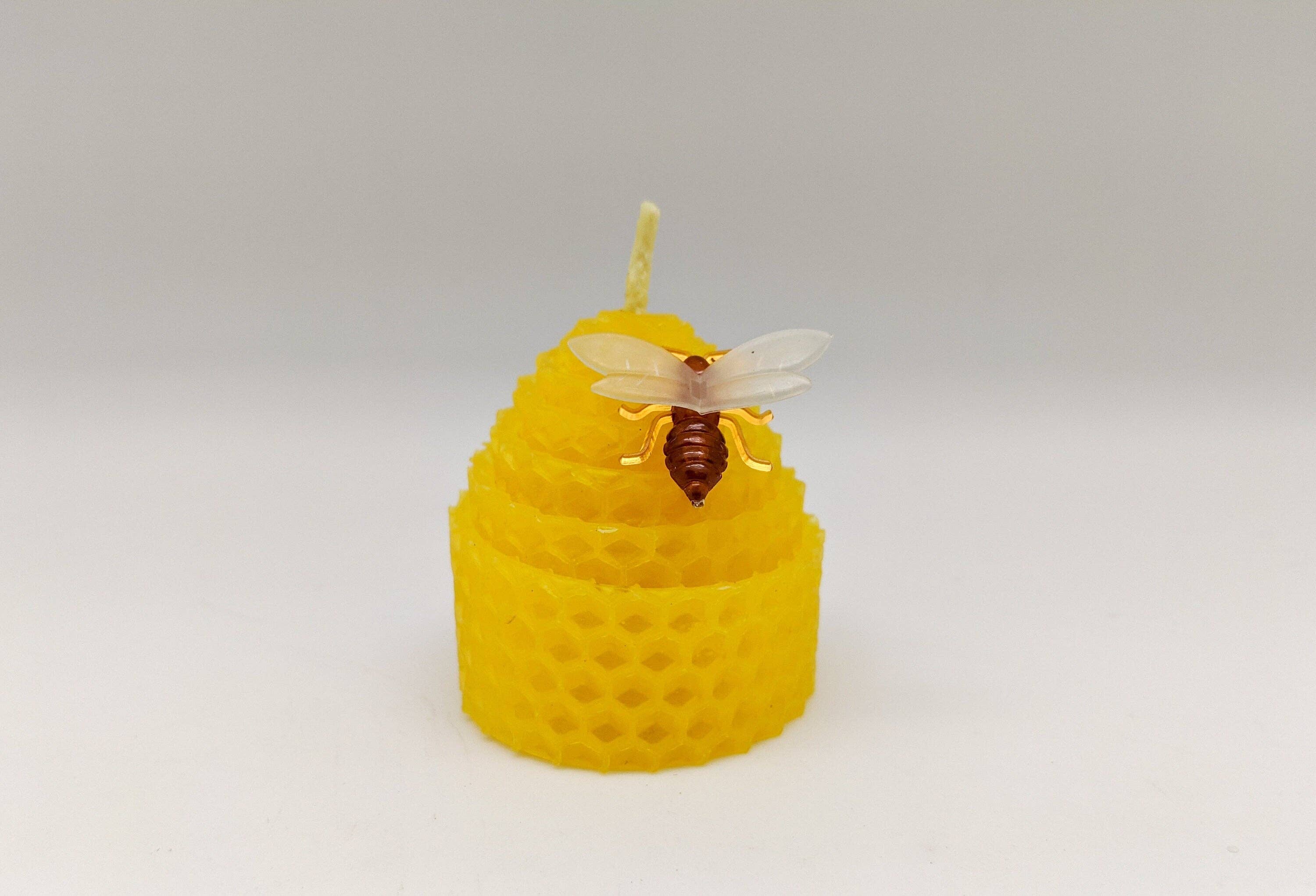 Green Pastures Wholesale - Wholesale Novelty Candle - Natural Beeswax Candles With Vanilla Scent 24pcs/Box2