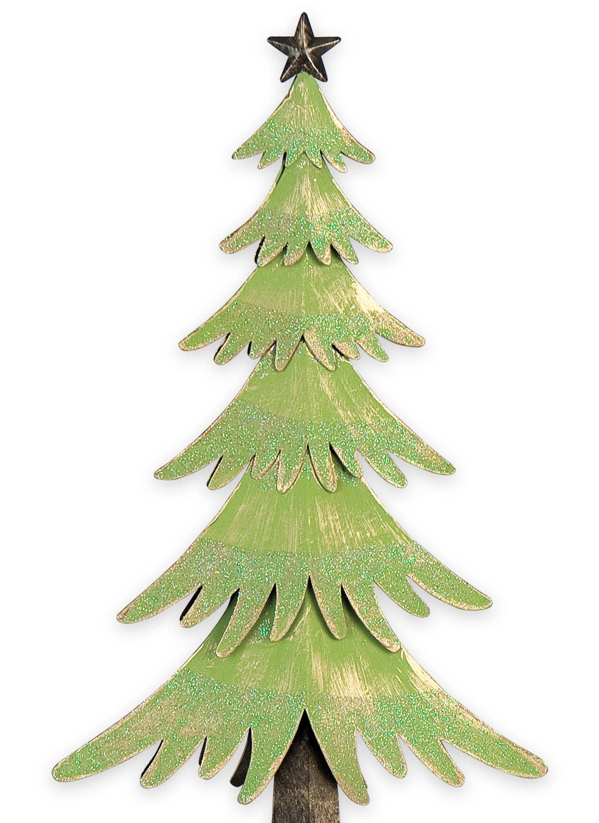 Sunset Vista Designs - Wholesale Christmas Decoration - Merry & Bright 9",12",14" Evergreen Tabletop 3 piece set1