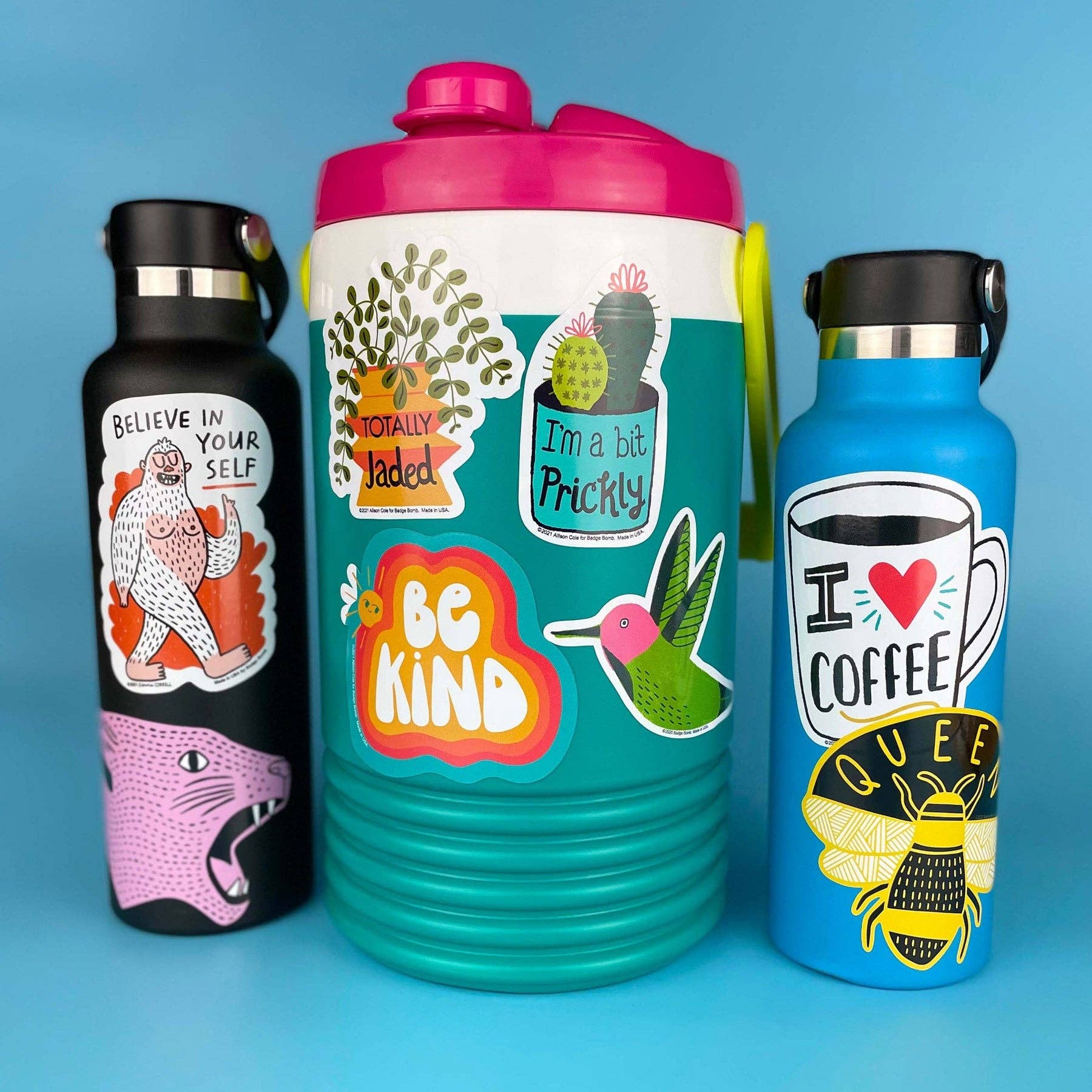 Badge Bomb - Wholesale Sticker - Meh Cat Sticker2