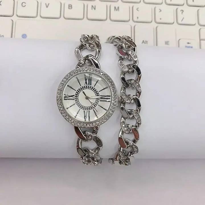 WoodWristCo - Wholesale Jewelry Set - Casual Women's Bracelet Watches Set1