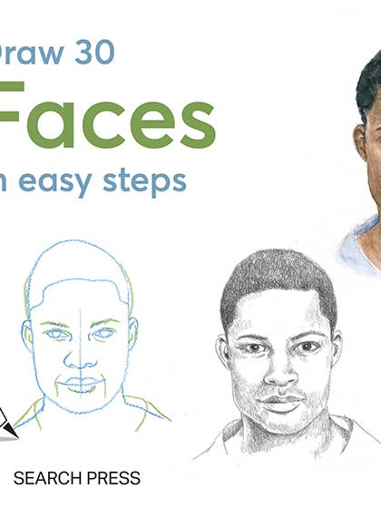 Draw 30: Faces for wholesale by Search Press