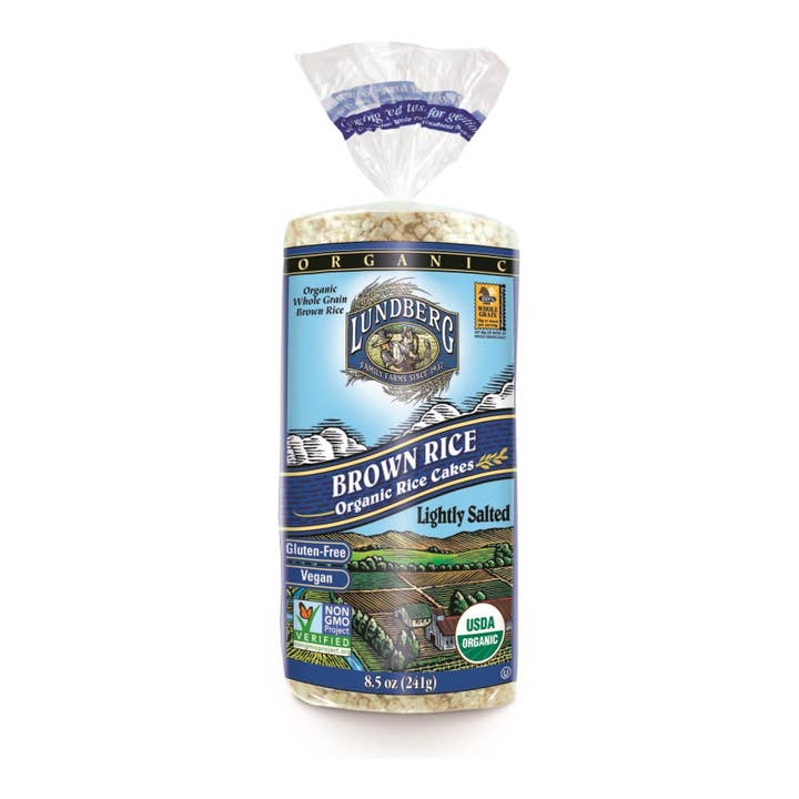 Ware Spark - Wholesale Crackers - Lundberg Family Farms - Rice Cake Brown Saltd - Case Of 6-8.5 Oz3