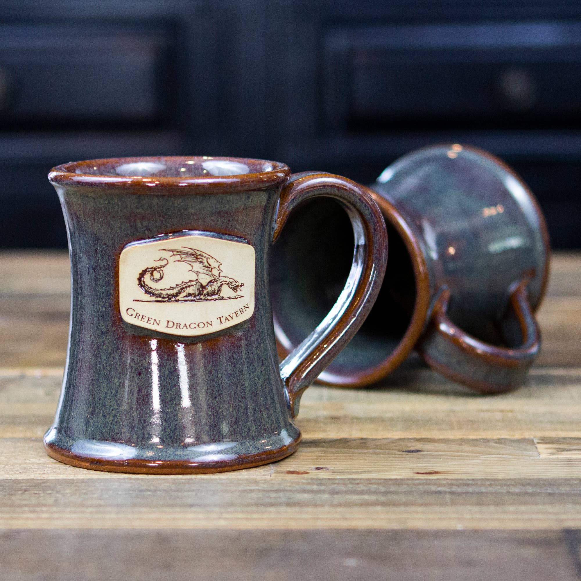 Liberty & Co. - Wholesale Coffee Mug - Green Dragon Tavern Stoneware Mug3