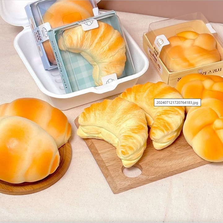 K_Wonderland - Wholesale Stuffed/Plush Toy - Kids & Baby - Fresh Bakery Bread Squishy stuffed / stress relief Toy