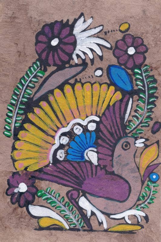 Costello International - Wholesale Schilderen/Tekenen - Amate Bark Paintings Geschikt voor inlijsten9