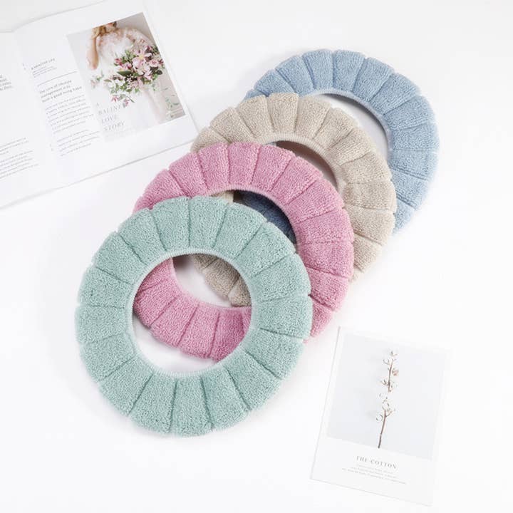 JSBlueRidge Toys - Wholesale Toilet Seat Cover - Toilet Seat Covers Washable Soft Fabric In Bulk