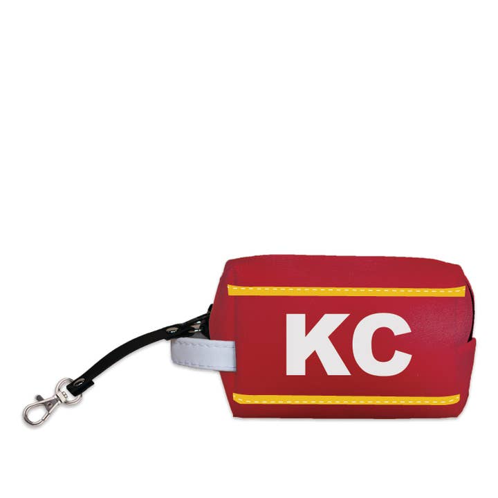 KC (Kansas City) Game Day Multi-Use Mini Bag Keychain for wholesale by Anne Cate