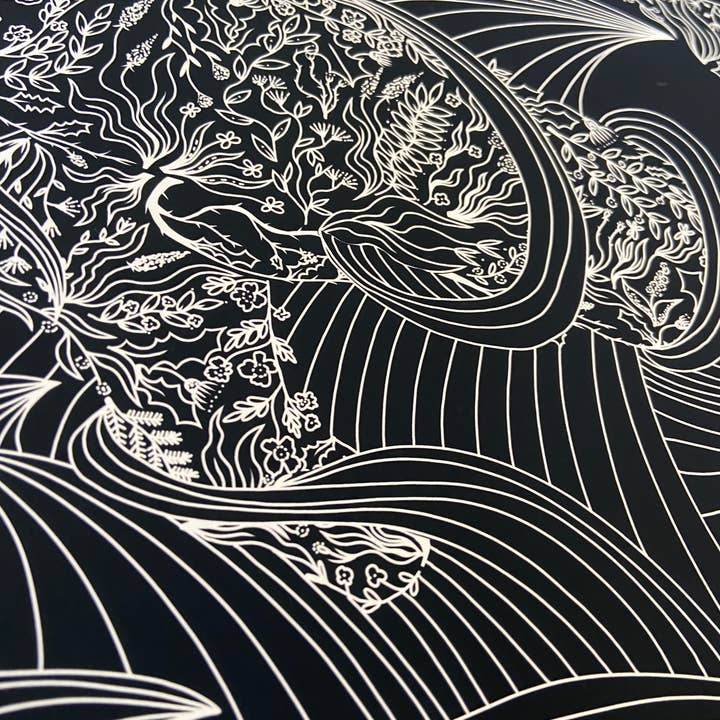 Emily Mckeagney Design - Wholesale Art Print - The Giants Causeway, Irish Mythology, Limited Edition 3