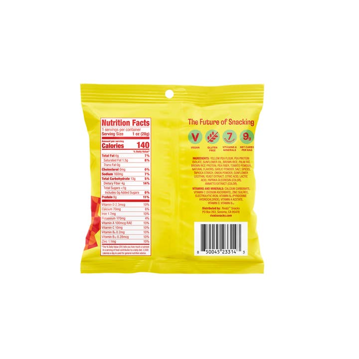 Rivalz Snacks - Wholesale Puffed snack - Late Night Pizza1