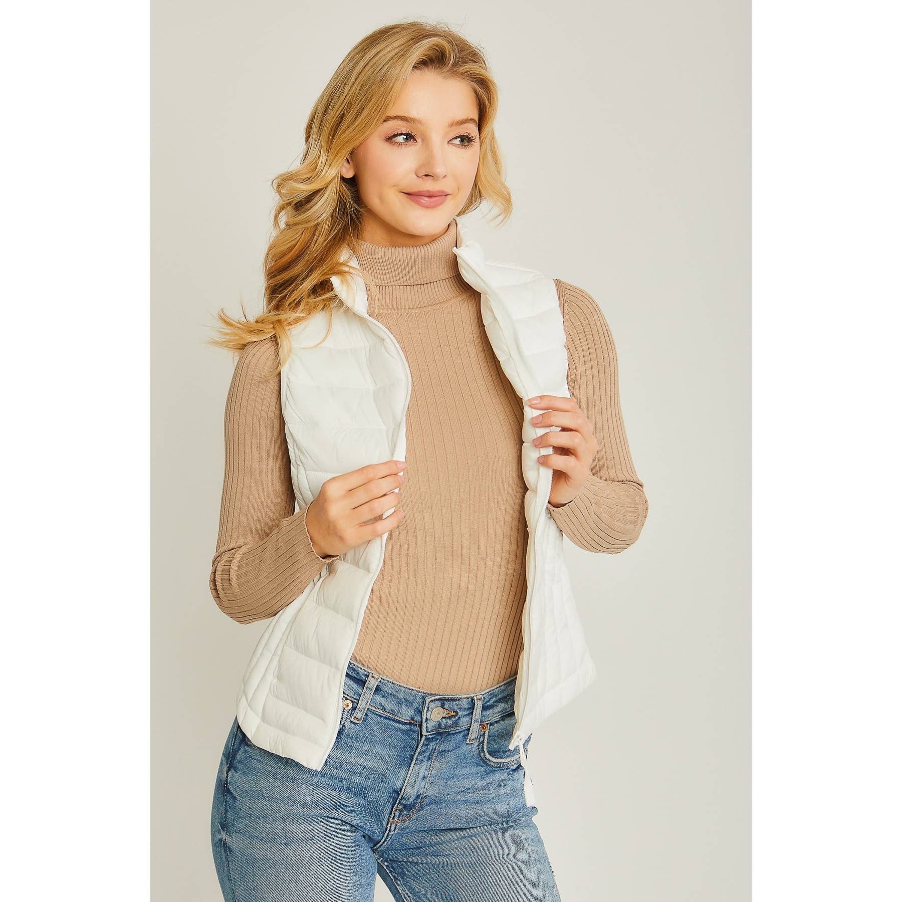 Paperdoll - Vente Veste sans manches – femme - Veste doudoune rembourrée ultra légère6