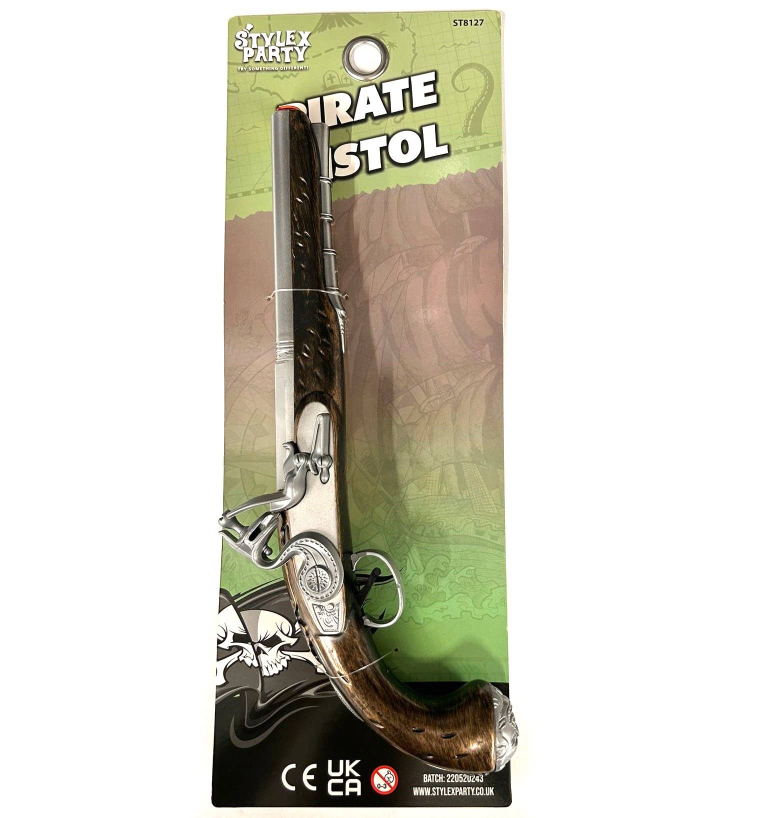 Stylex Party - Wholesale Costume - Kids - Pirate Swords Guns Flintlock Fancy Dress Costume Props3