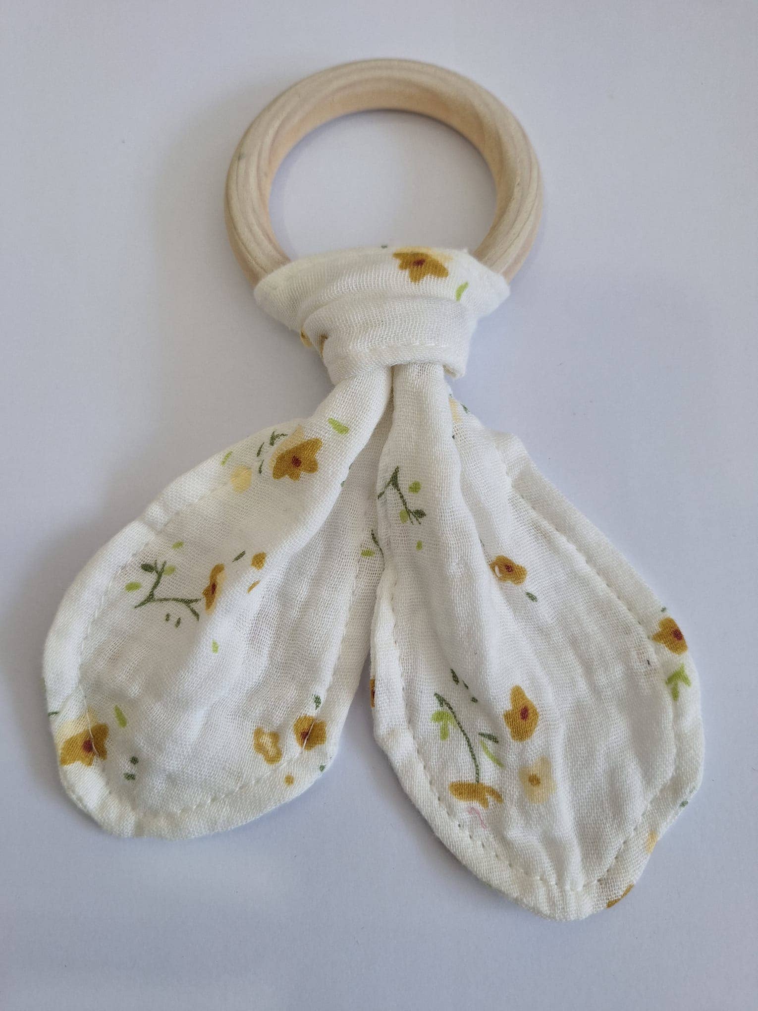 Cotton Socks - Wholesale Teether (Not Clip-On) - Baby - MC-04 Organic Cotton Muslin Teether 16 cm x 8 cm16