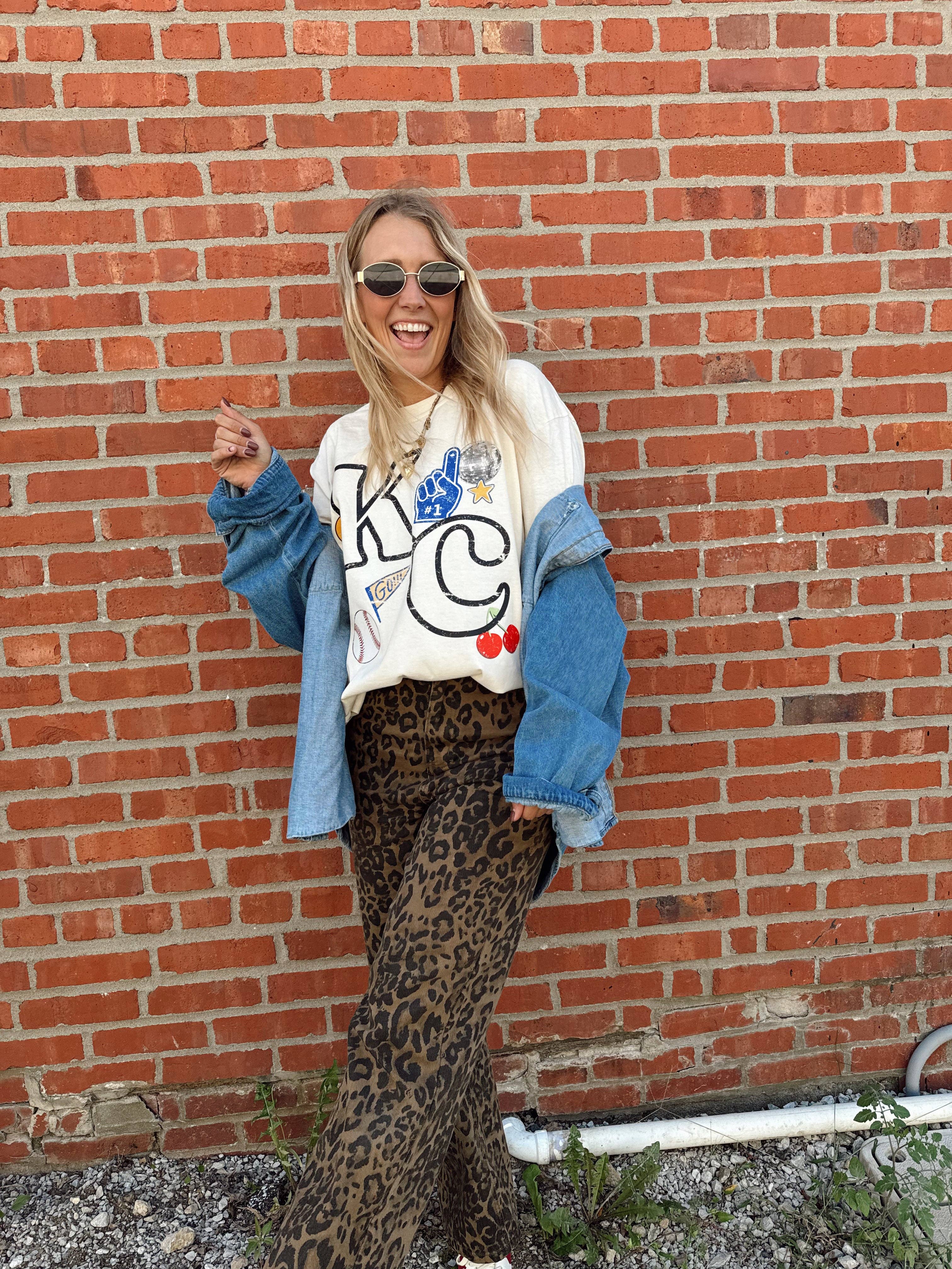 Jules Co - Vente T-shirt sérigraphié – femme - T-shirt KC Icone | Bleu1