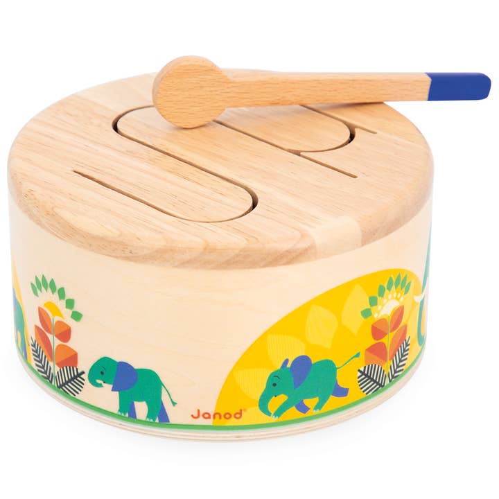 Janod - Wholesale Musical Toy - Kids & Baby - GIOIA | DRUM | MUSICAL INSTRUMENT | EARLY DEVELOPMENT