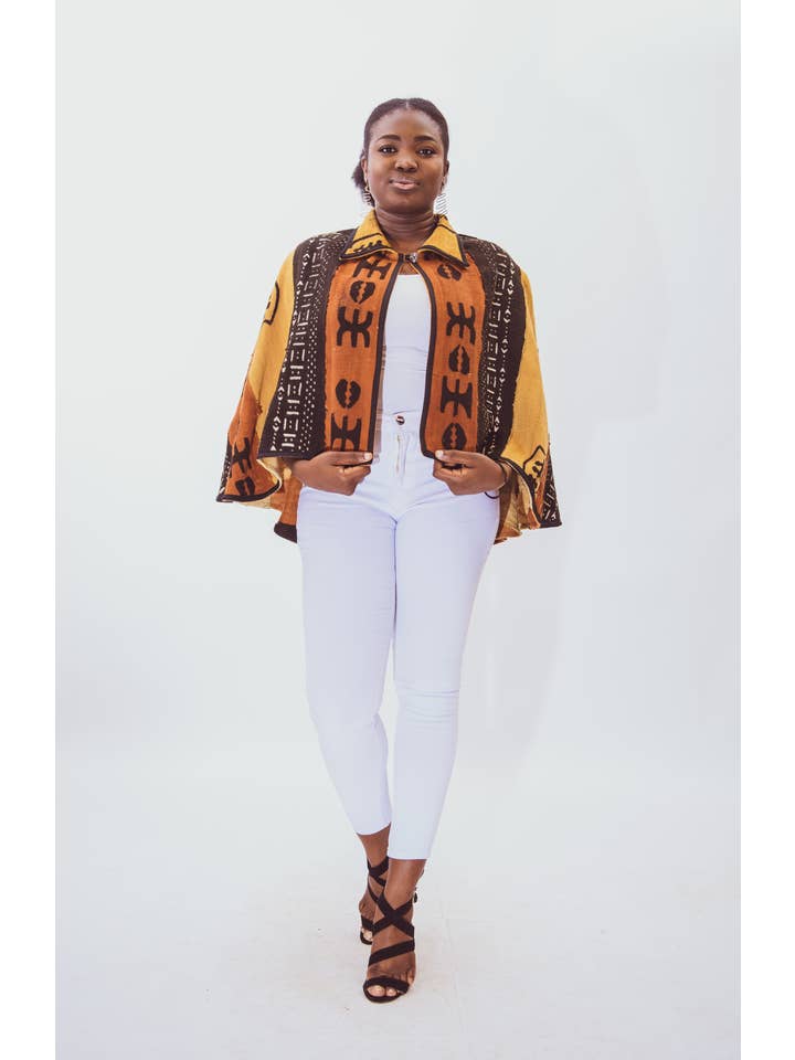Yvonne exclusive - Wholesale Jacket - Women's - Womens Mud-Cloth Jacket