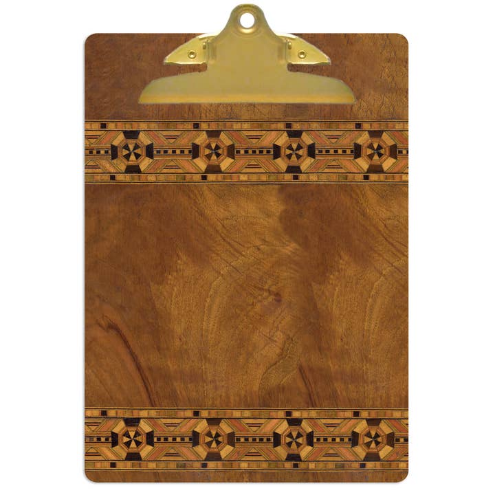 Marye-Kelley - Vente Porte-blocs - Presse-papiers en bois incrusté