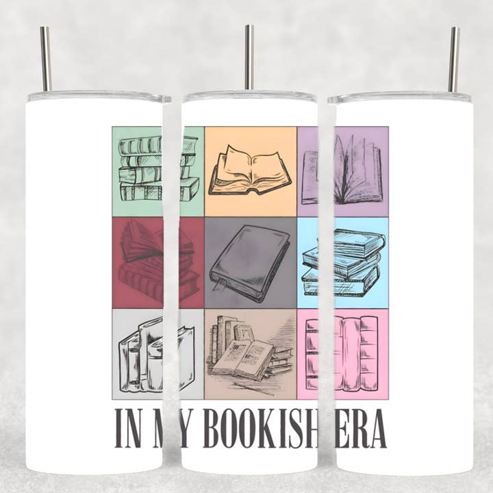 The Geek Boutique - Wholesale Insulated Mug/Tumbler - In My Bookish Era Book and Literature Lover Tumbler