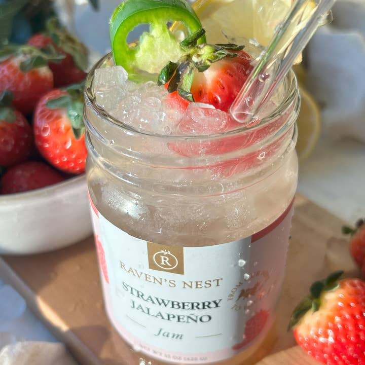 Raven's Nest Gourmet - Wholesale Jam/Jelly - Strawberry Jalapeño Jam - 15 oz.6