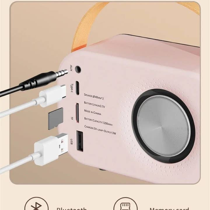 42POPS - Vendita all'ingrosso Casse audio - "...Altoparlante Bluetooth Retrò Ricaricabile
