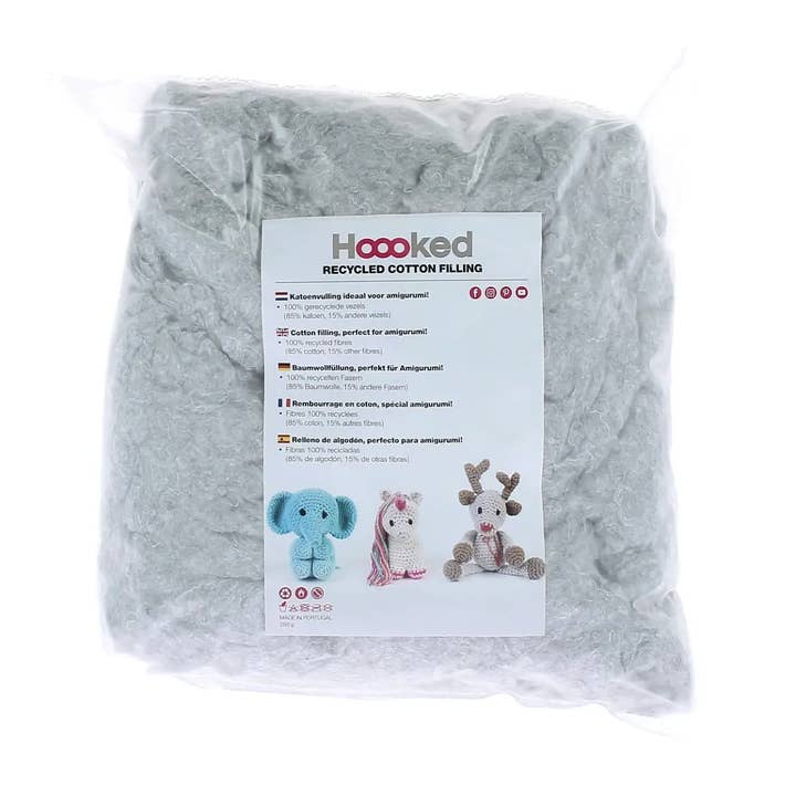 Hoooked Yarns - Wholesale Craft Supplies - 100% Recycled Fluffy Cotton Filling