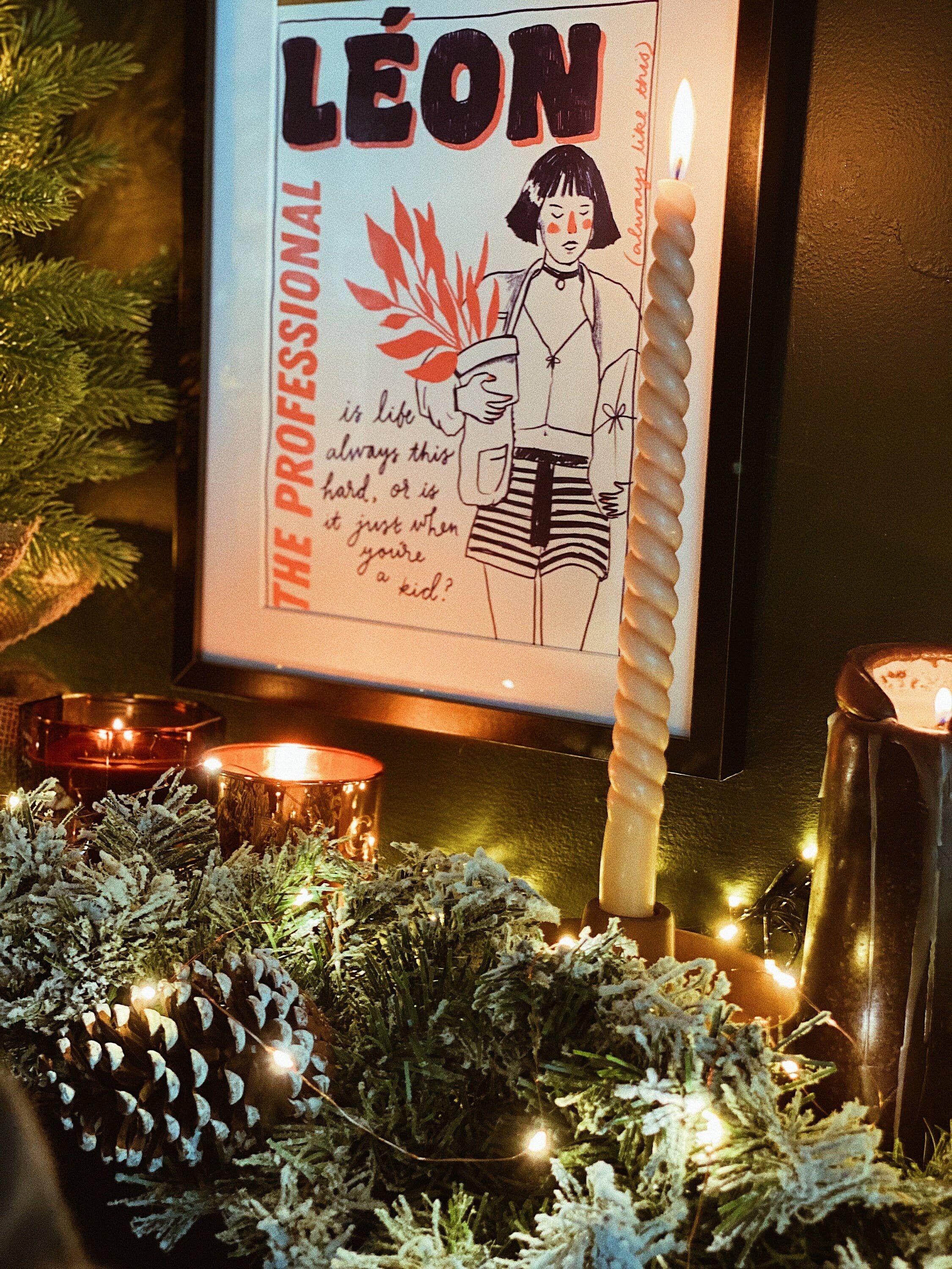 Spilt Milk Press – wholesale Art print – Leon: The Professional A4 Art Print2