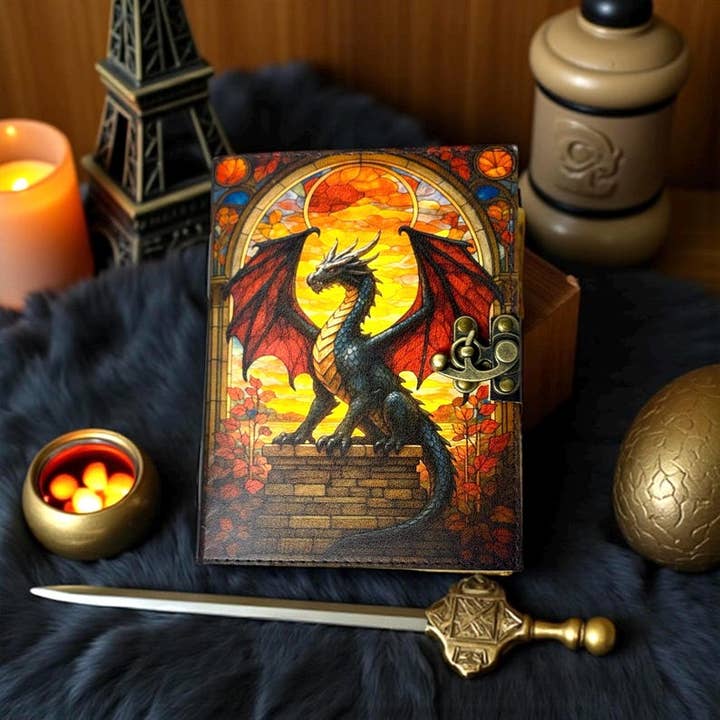Leatherooze - Wholesale Journal/Diary - Dragon Leather handmade Journal6