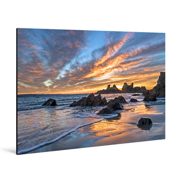 Dibond 30 x 45 cm - Spiaggia di Kador, penisola di Crozon per la vendita all'ingrosso da parte di Fabrice Gallou Photographie