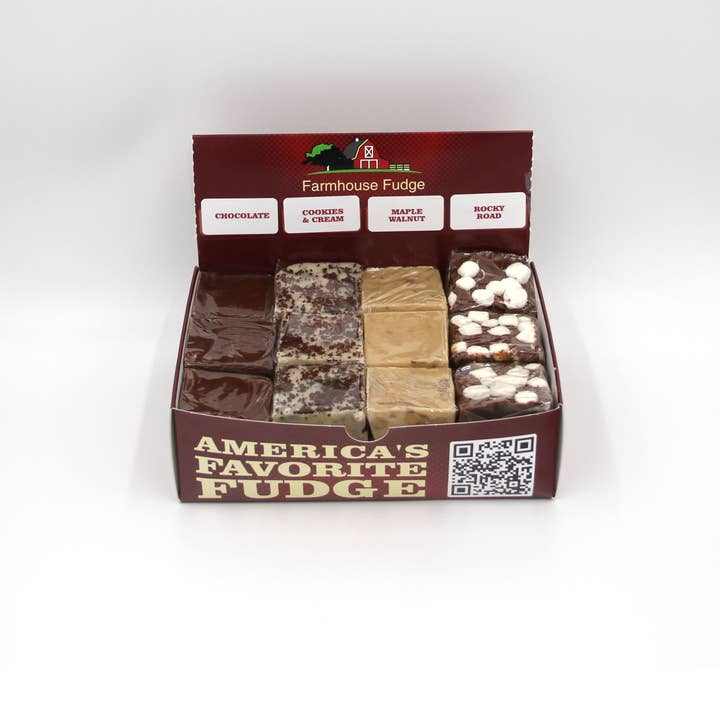 Farmhouse Fudge - Wholesale Fudge - Farmhouse Fudge: 1/4LB Fudge POS Display Boxes2